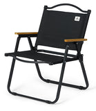 戶外折疊坐椅CNK2300JU012 卡奇/黑色