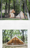 (接受預訂) 棉布金字塔型四至六人帳篷