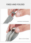 C001 鈦合金折疊餐具 (刀) Titanium Alloy Outdoor Travel Folding Tableware - Knife