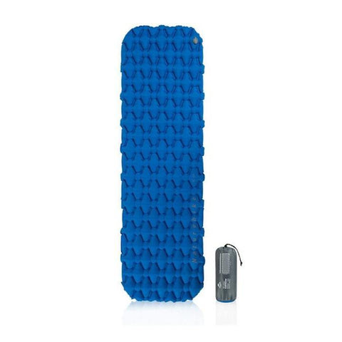 單人輕盈TPU露營充氣床墊FC-10 Diamond Lightweight TPU Camping Inflatable Mattress(Blue)