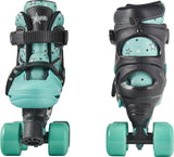 SFR - 親子活動‧運動‧戶外‧可調節尺寸‧賓士‧英國品牌‧ Nebula系列滾軸溜冰鞋 - 綠