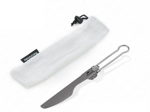 C001 鈦合金折疊餐具 (刀) Titanium Alloy Outdoor Travel Folding Tableware - Knife
